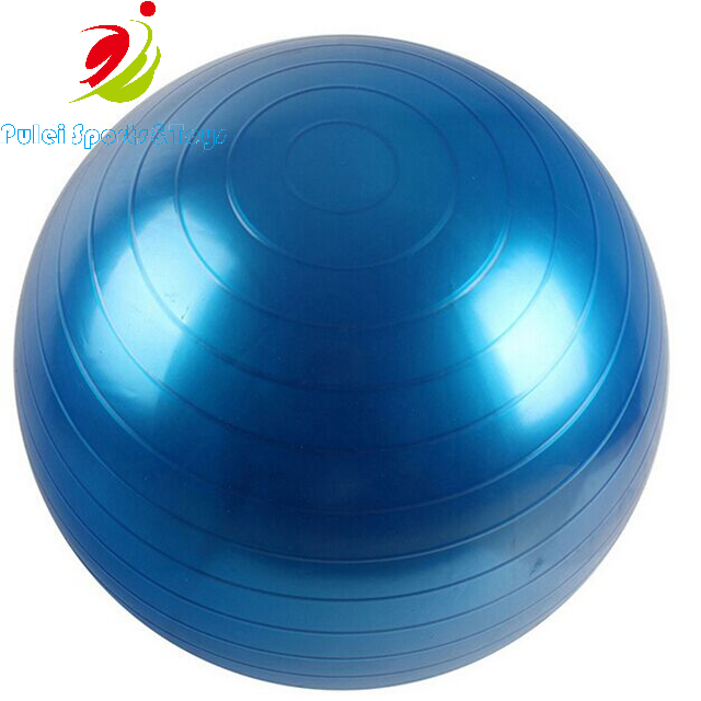 bouncing on exercise ball