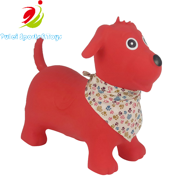 inflatable toy dog